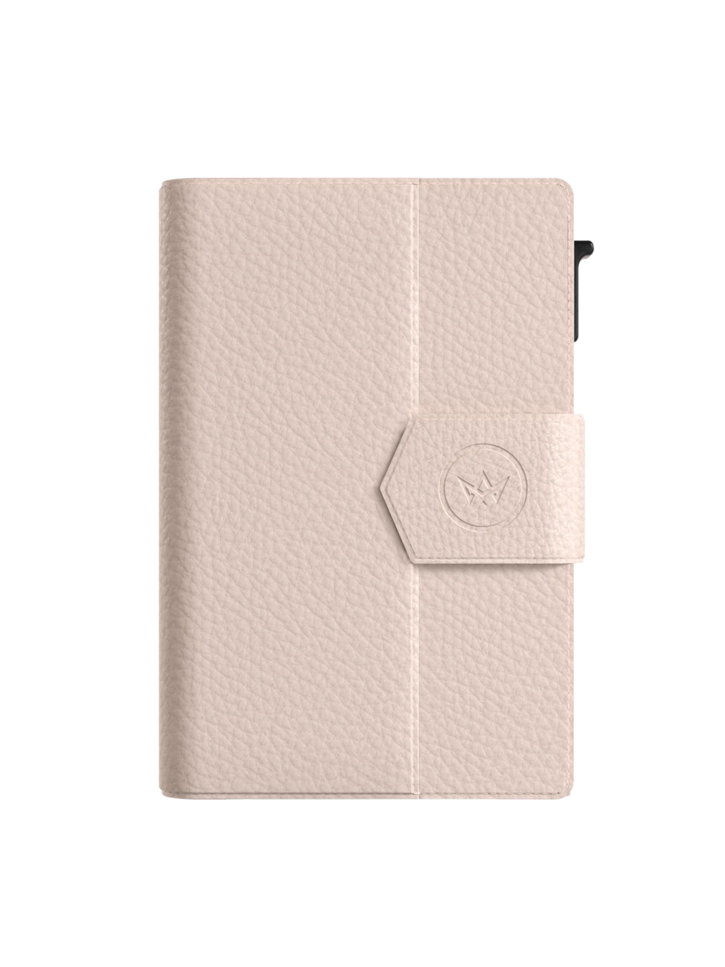 Prowallet Wallet 'Pasjeshouder Plus Pebble' in Beige