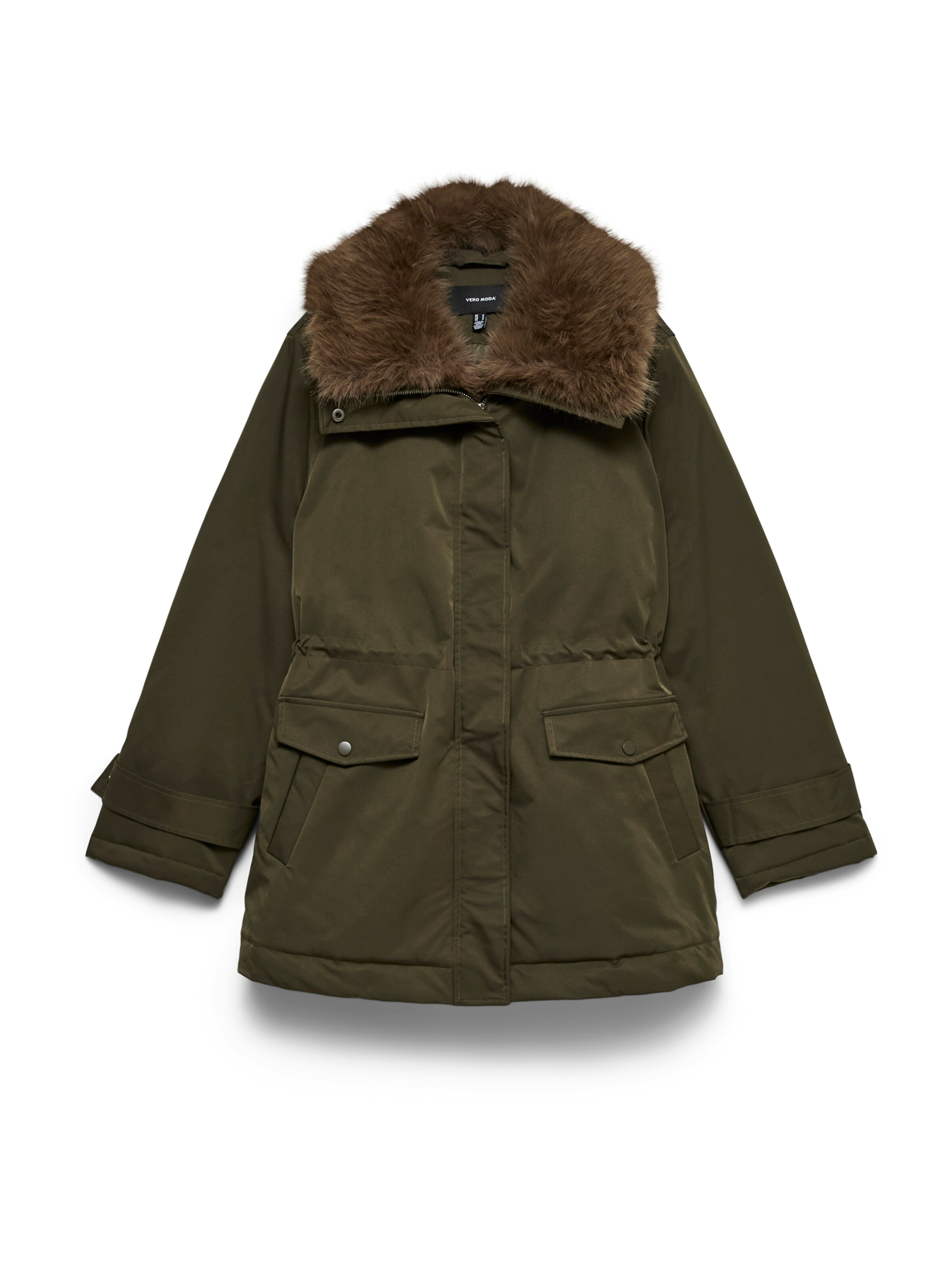 žalia VERO MODA Žieminė parka: priekis