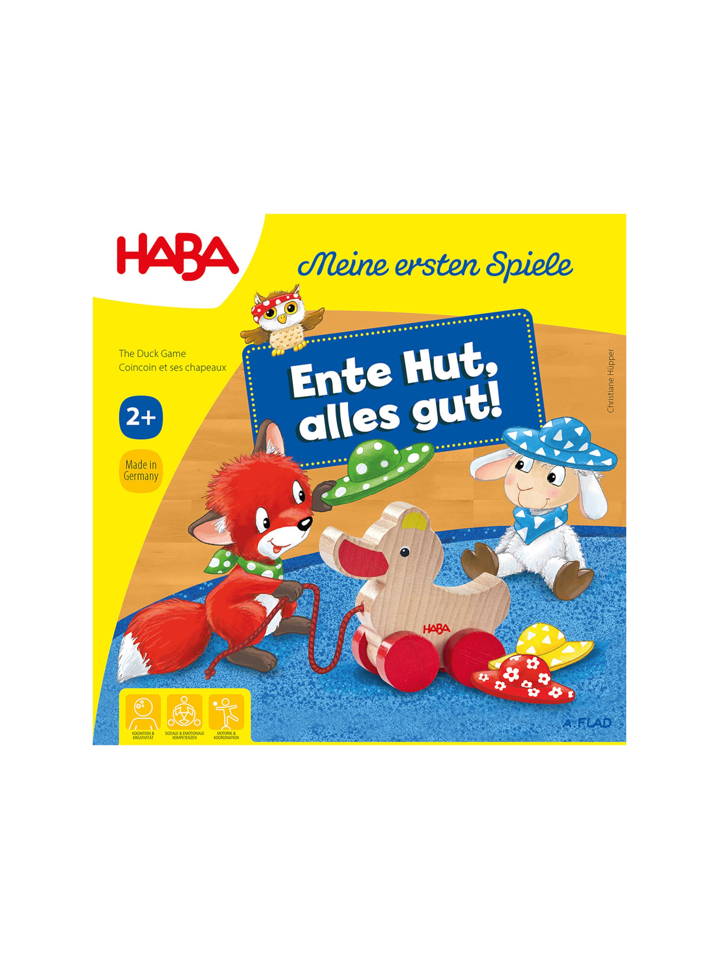 HABA Game ' Meine ersten Spiele – Ente Hut, alles gut! ' in Mixed colors: front