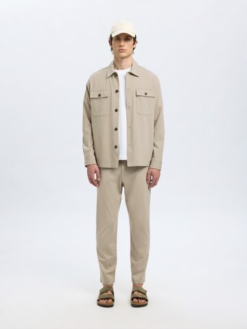 Regular fit Camicia 'SLHLorent' di SELECTED in beige