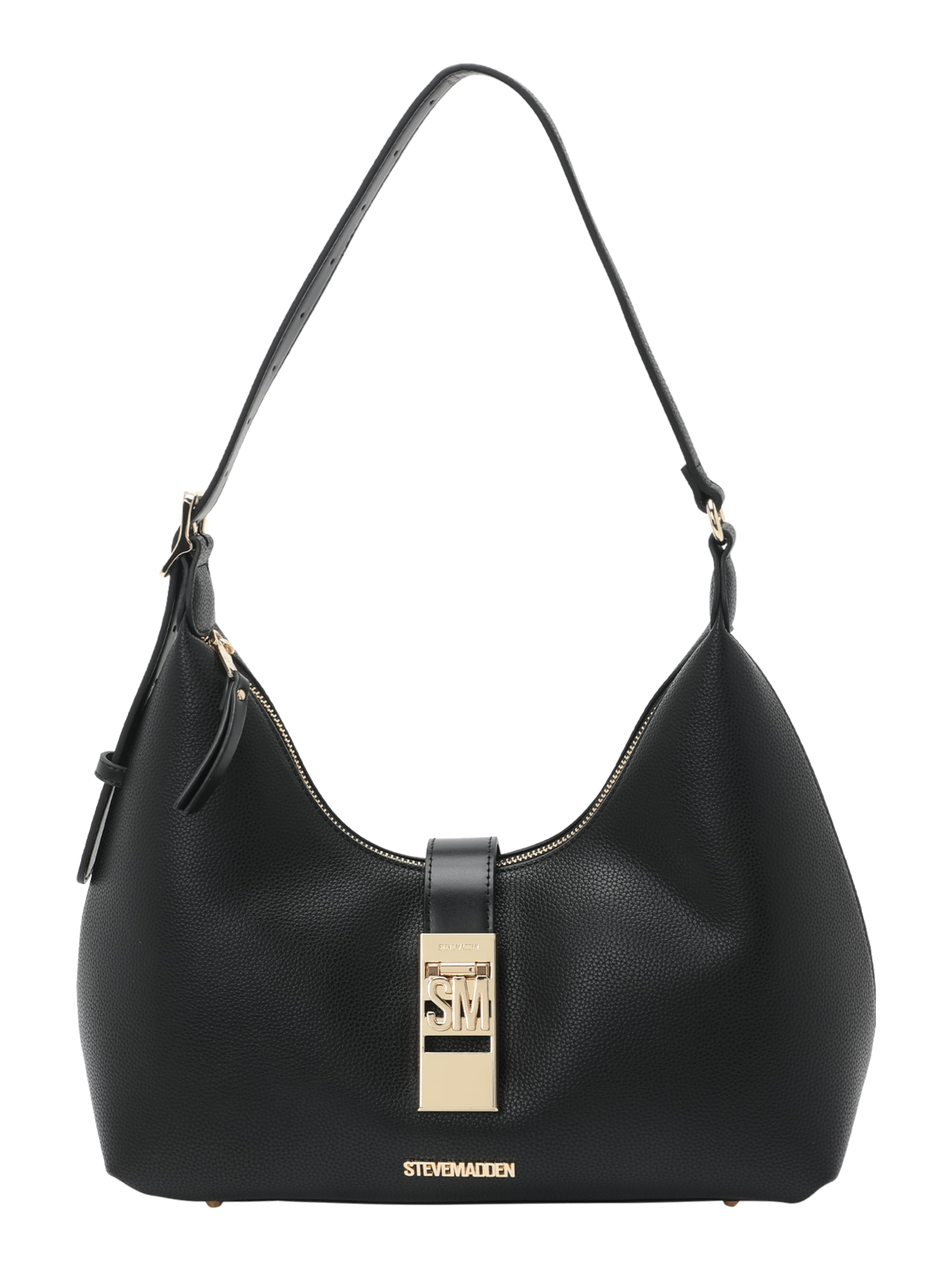 STEVE MADDENTorba za na rame 'Bovie' - crna boja: prednji dio