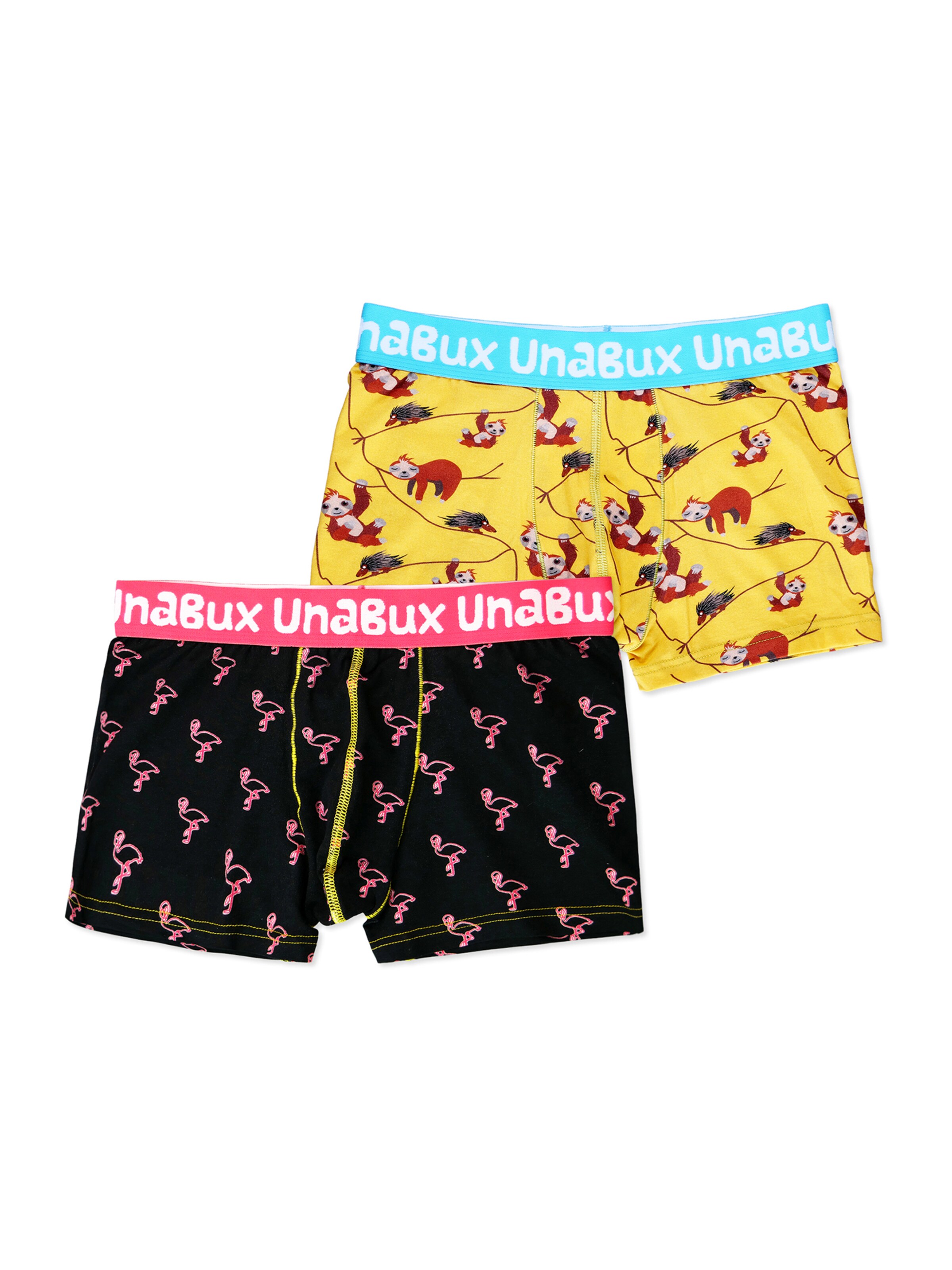 UNABUX Boxershorts in Gelb: Vorderseite