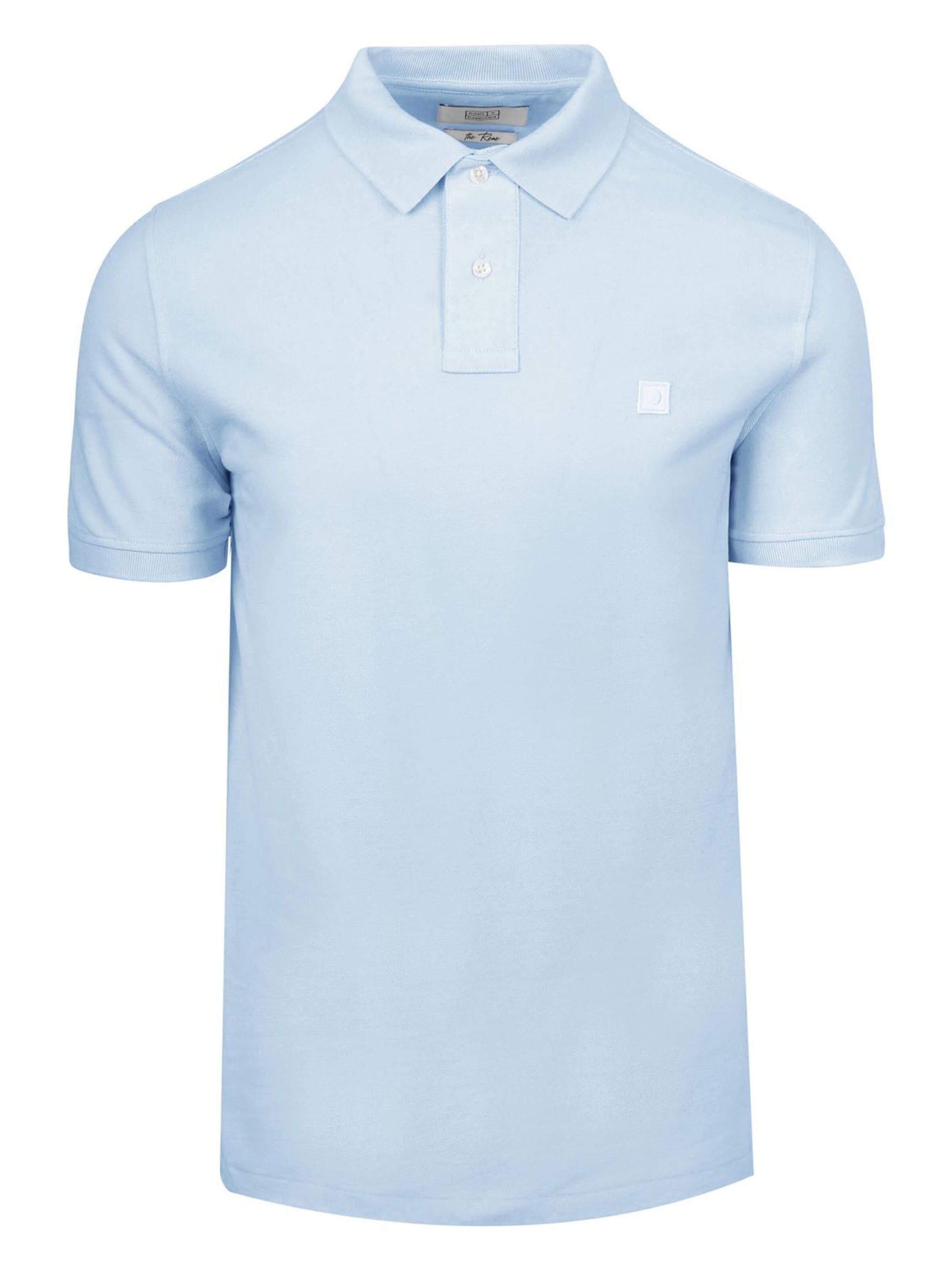 KING Essentials Shirt 'The Rene'‌‌ in Blau: Vorderseite