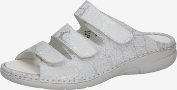 WALDLÄUFER Pantolette in Weiß: Vorderseite