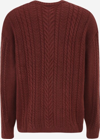 LEVI'S ® Kampsun 'Battery Crewneck Sweater', värv pruun