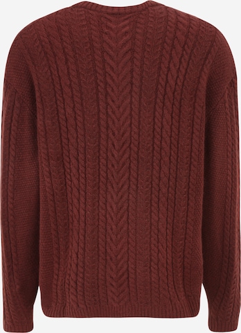 LEVI'S ® Trui 'Battery Crewneck Sweater' in Bruin