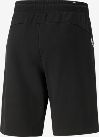 PUMA Regular Sportshorts in Schwarz