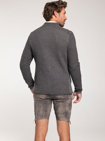 SPIETH & WENSKY Knit cardigan 'Gasteig' in Grey