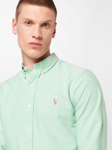 Polo Ralph Lauren Slim fit Overhemd in Groen