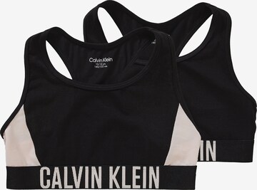 Sutien de la Calvin Klein Underwear pe negru: față