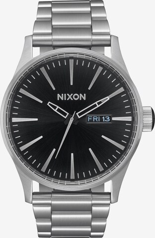 Nixon Analog Watch 'Sentry SS' in Silver: front