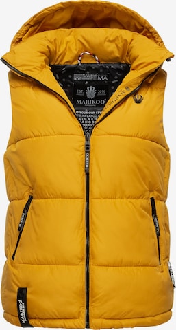 MARIKOO Vest 'Eisflöckchen' in Yellow