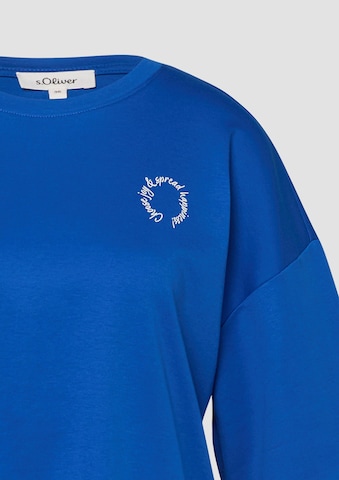 s.Oliver Shirt in Blauw