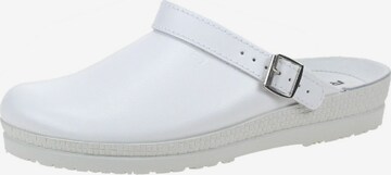 ROHDE Mules in White: front