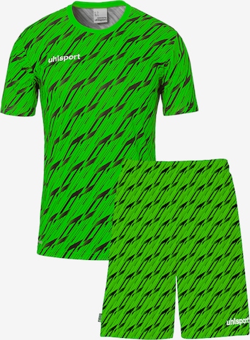 UHLSPORTOdjeća za vježbanje - zelena boja: prednji dio
