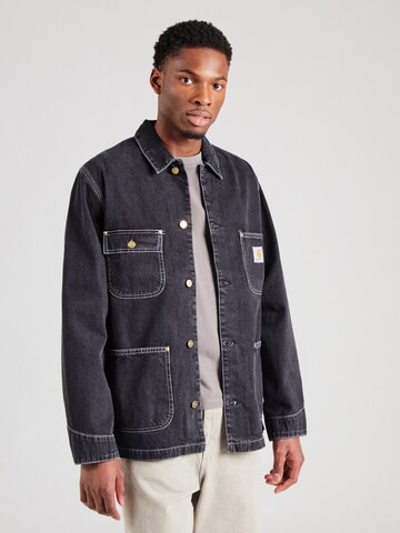 Carhartt WIP - Chaqueta de entretiempo en negro: frente