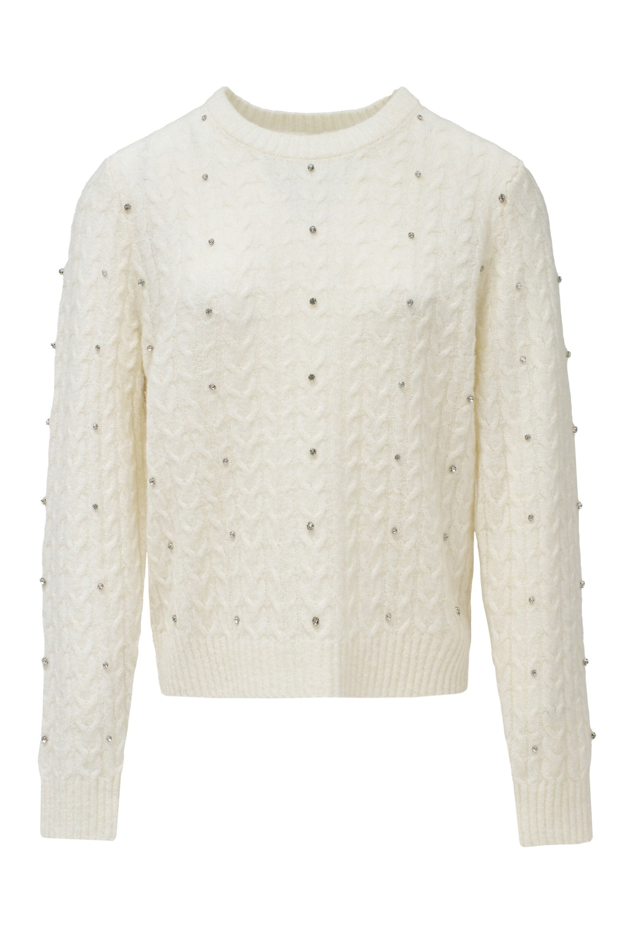 Salsa Jeans Trui in Beige: voorkant