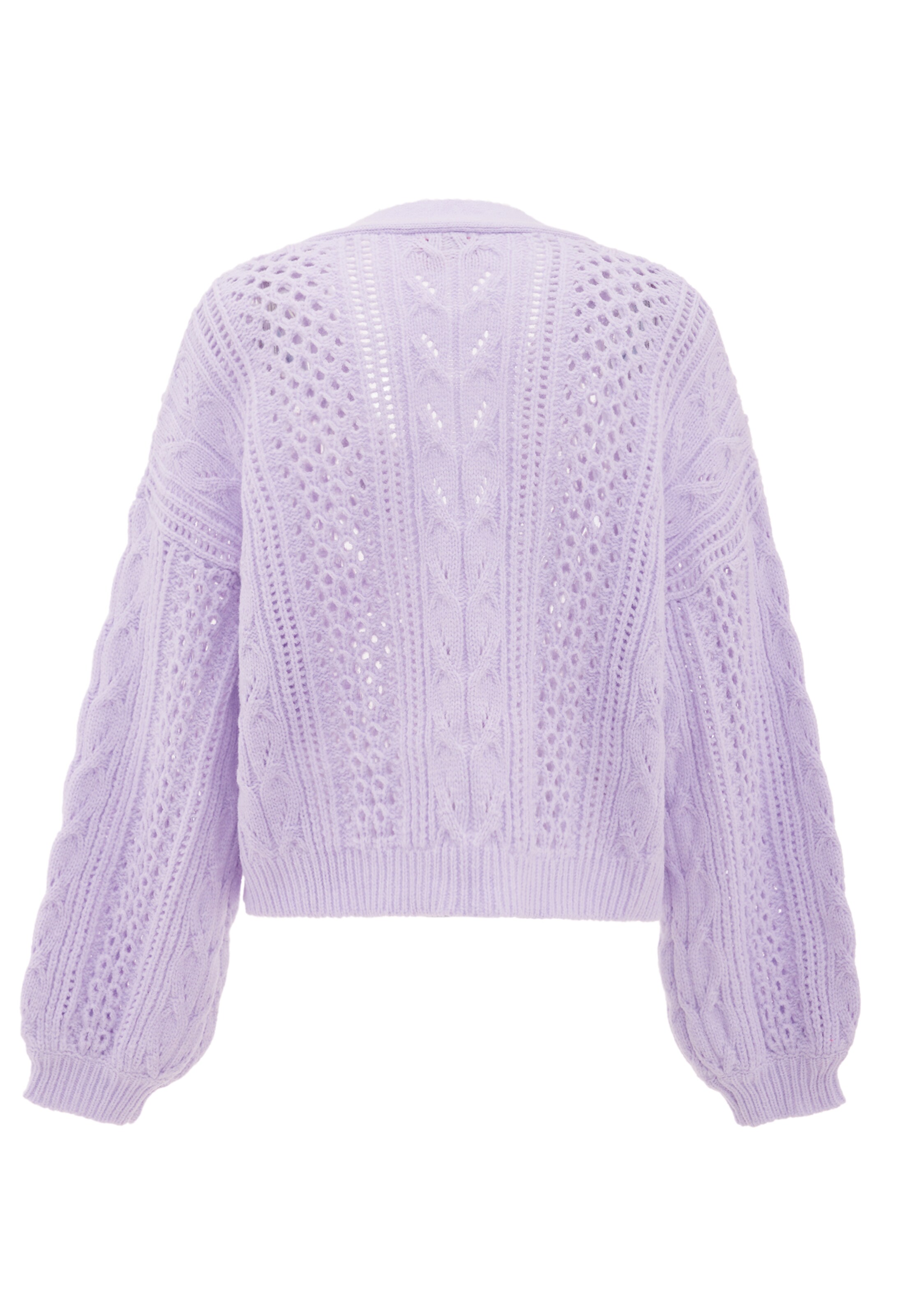 aleva Knit cardigan in Purple