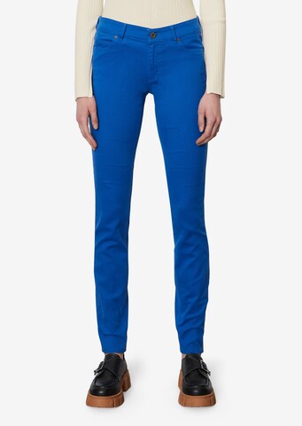 Marc O'Polo Slimfit Jeans 'Alby' in Blauw: voorkant