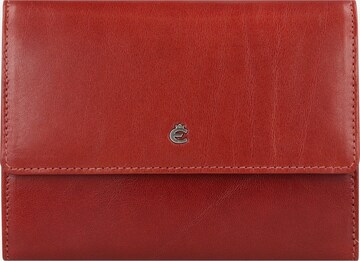 Portamonete di Esquire in marrone: frontale