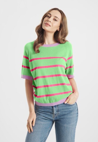 Frieda & Freddies NY Pullover in Grün: Vorderseite