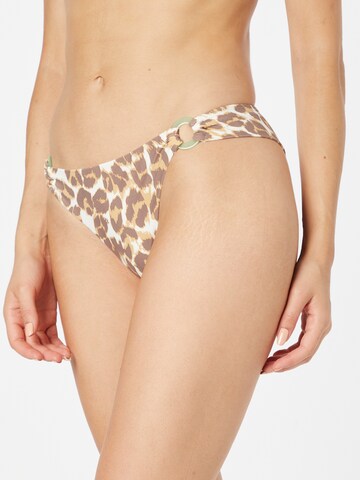 Slip bikini di AERIE in beige: frontale