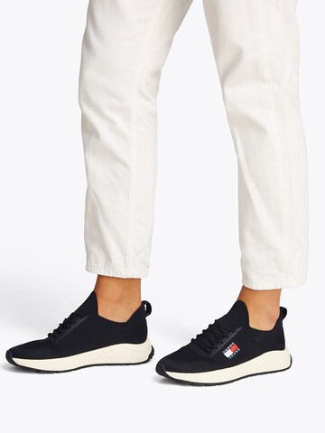 Tommy Jeans Низкие кроссовки в Черный