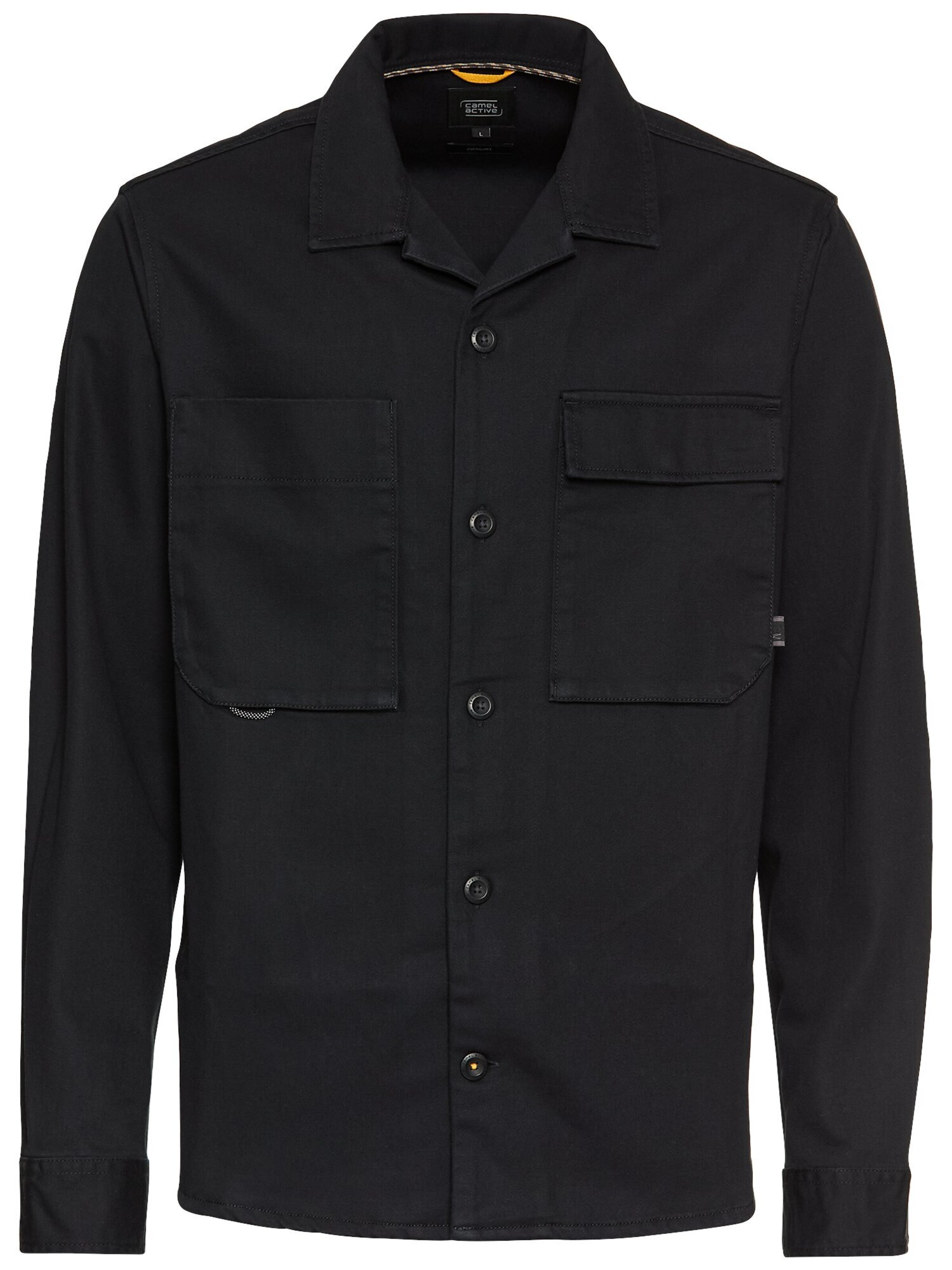 CAMEL ACTIVE Regular fit Button Up Shirt in Blue: front