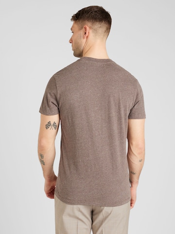 Superdry - Camiseta en marrón