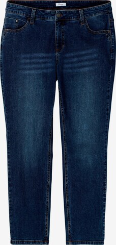 SHEEGO Slimfit Jeans in Blau: predná strana