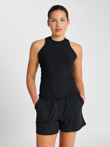 Hummel Functioneel shirt 'Pulse' in Zwart: voorkant