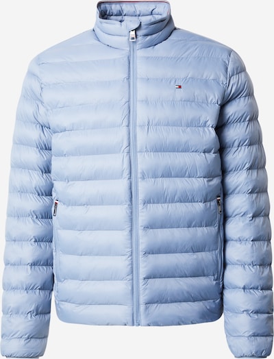 XS dydžio Demisezoninė striukė 'Packable Flag Embroidery Padded' iš TOMMY HILFIGER, spalva – dangaus žydra, Prekių apžvalga