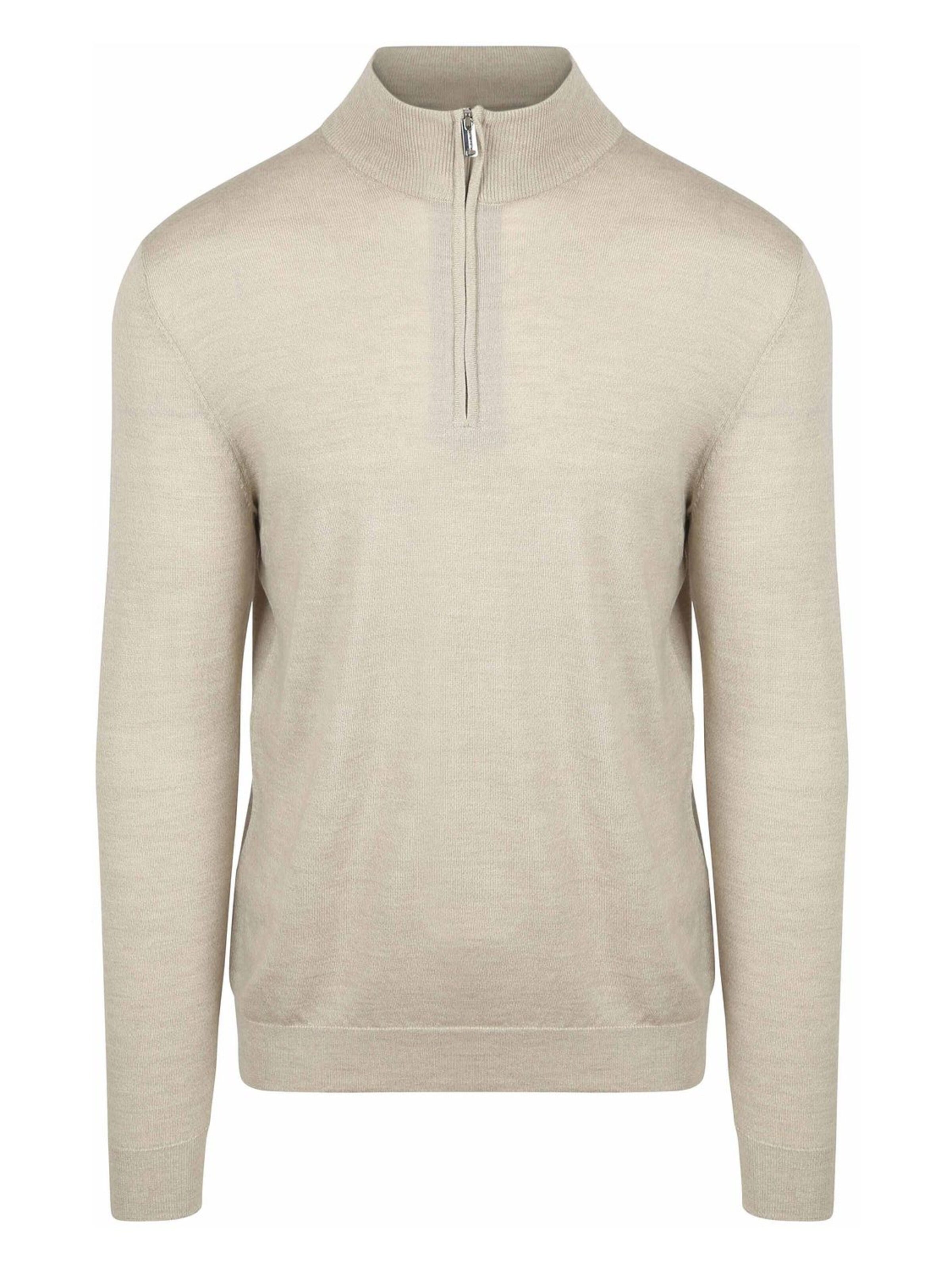 Profuomo Shirt in Beige: voorkant