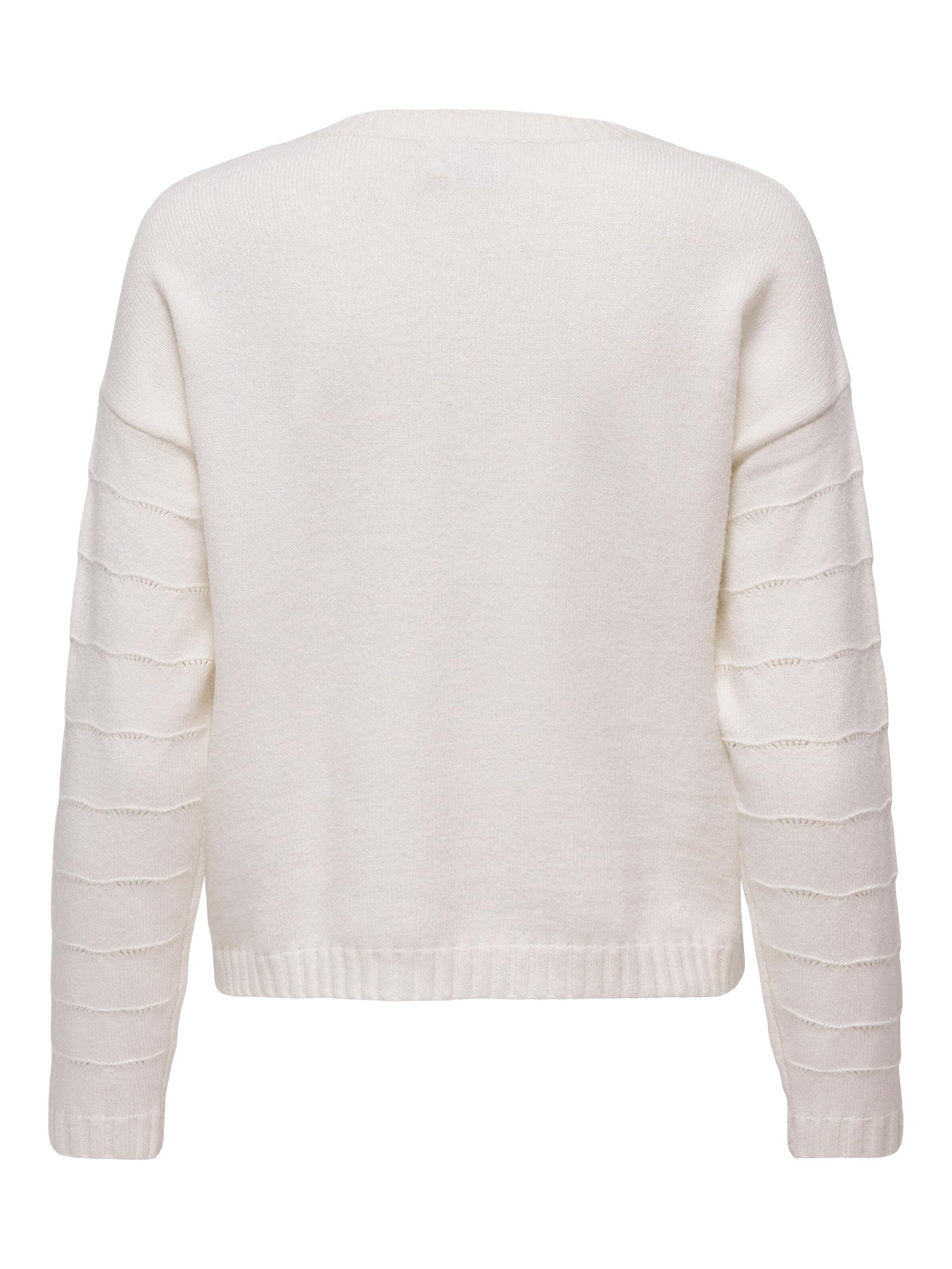 ONLY Pullover 'KATIA' i hvid