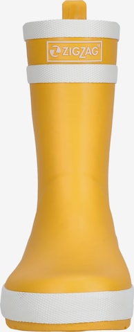 ZigZag Rubber Boots in Yellow