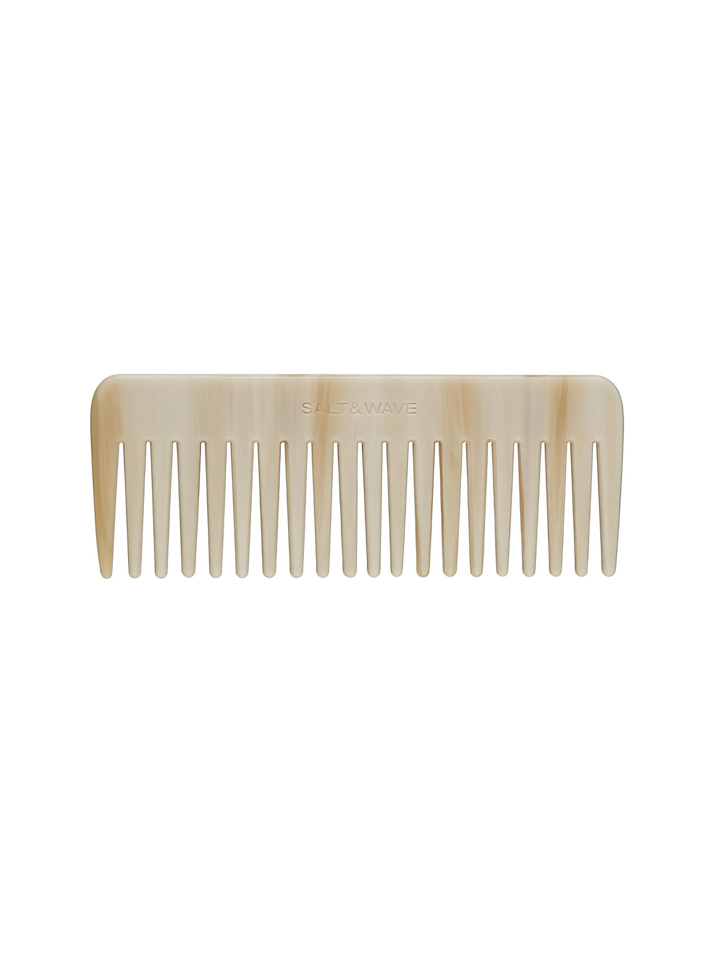 bēšs SALT&WAVE Aksesuāri matiem 'Santorini Comb': no priekšpuses