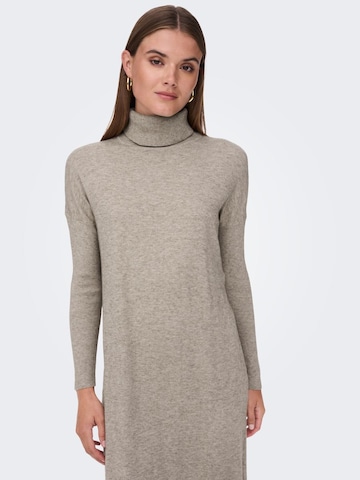 ONLY Knitted dress 'LEVA' in Beige