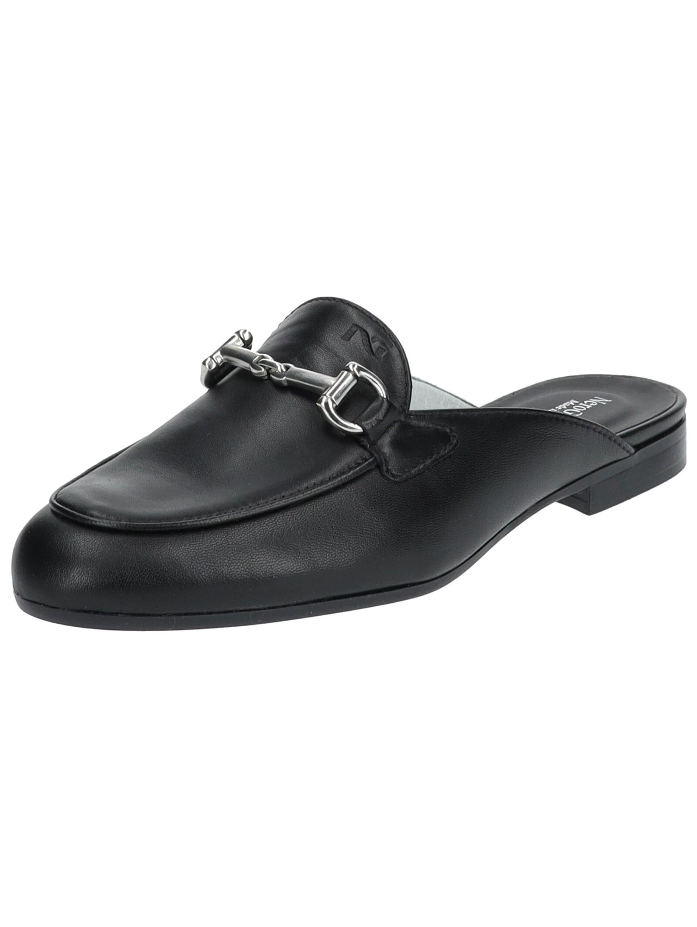 Nero Giardini Pantolette in Schwarz: Vorderseite