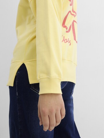 bonprix Sweatshirt in Geel