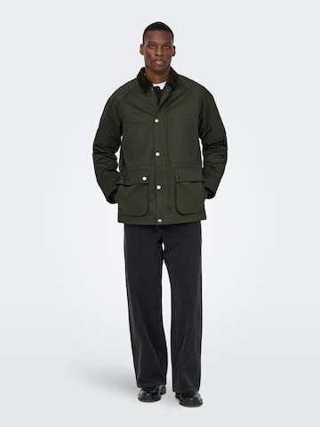 Only & Sons - Parca de invierno '22034876' en verde