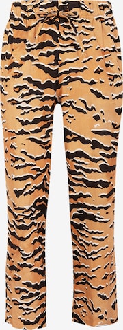 YOEK Loosefit Hose in Braun: Vorderseite