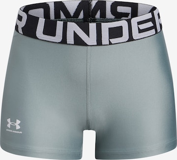 UNDER ARMOUR Workout Pants in Grey: front