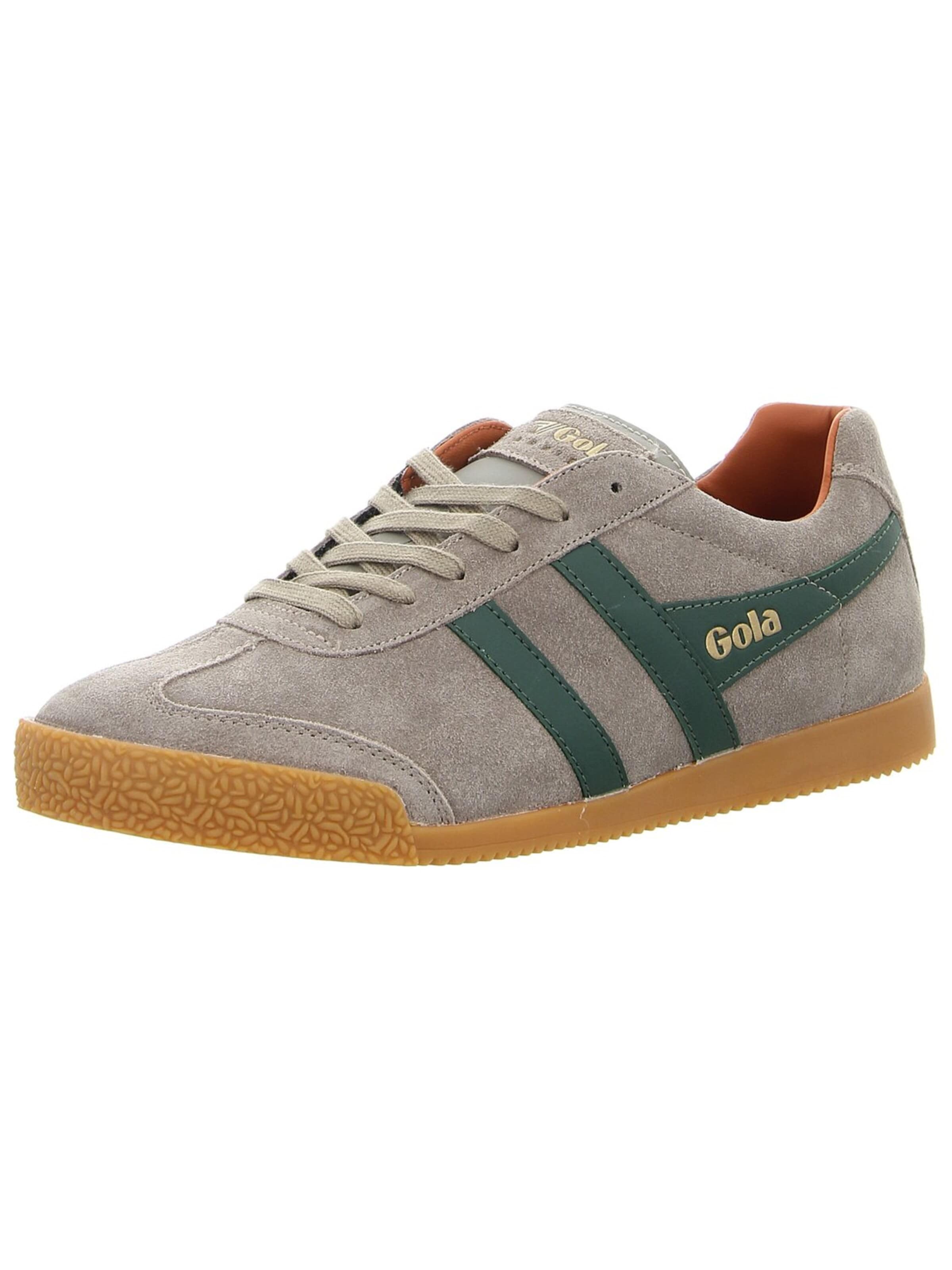 Gola Platform trainers 'Sneaker Herren CMA192-FN Rauleder in grau' in Grey: front