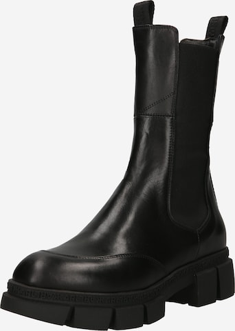 Karl Lagerfeld - Botines 'ARIA' en negro: frente