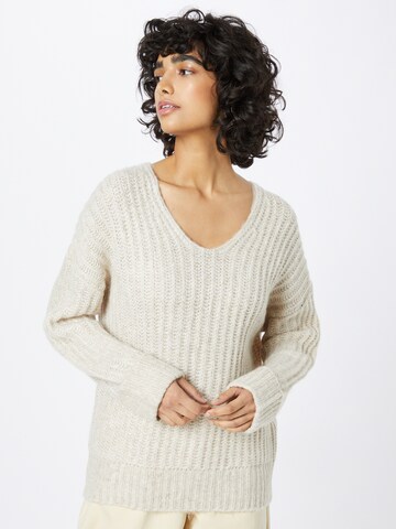 ONLY - Pullover 'SCALA' em bege: frente