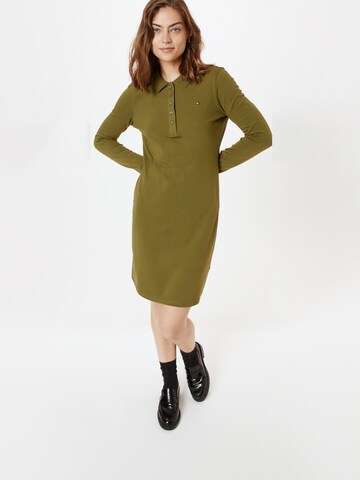 Robe TOMMY HILFIGER en vert : devant