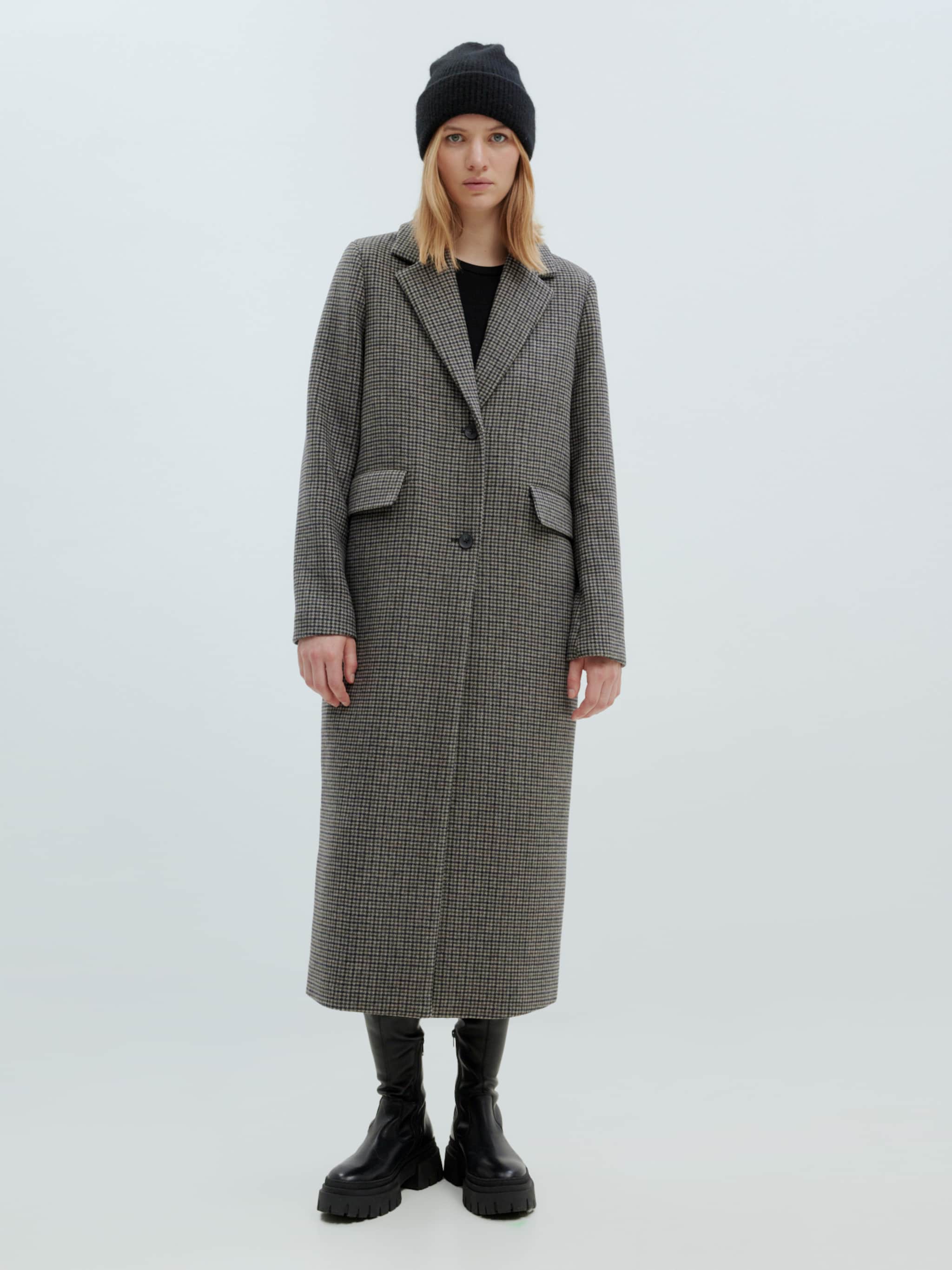 EDITED Produits Manteau mi-saison 'Ninette' gris
