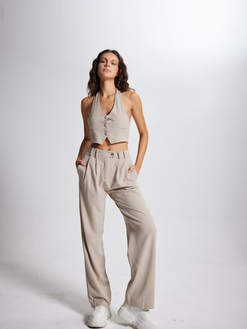 HOLLY LOLLY Weste in Beige
