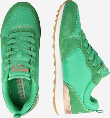 Sneaker bassa di SKECHERS in verde