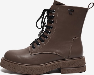 Boots Gattinoni en marron : devant
